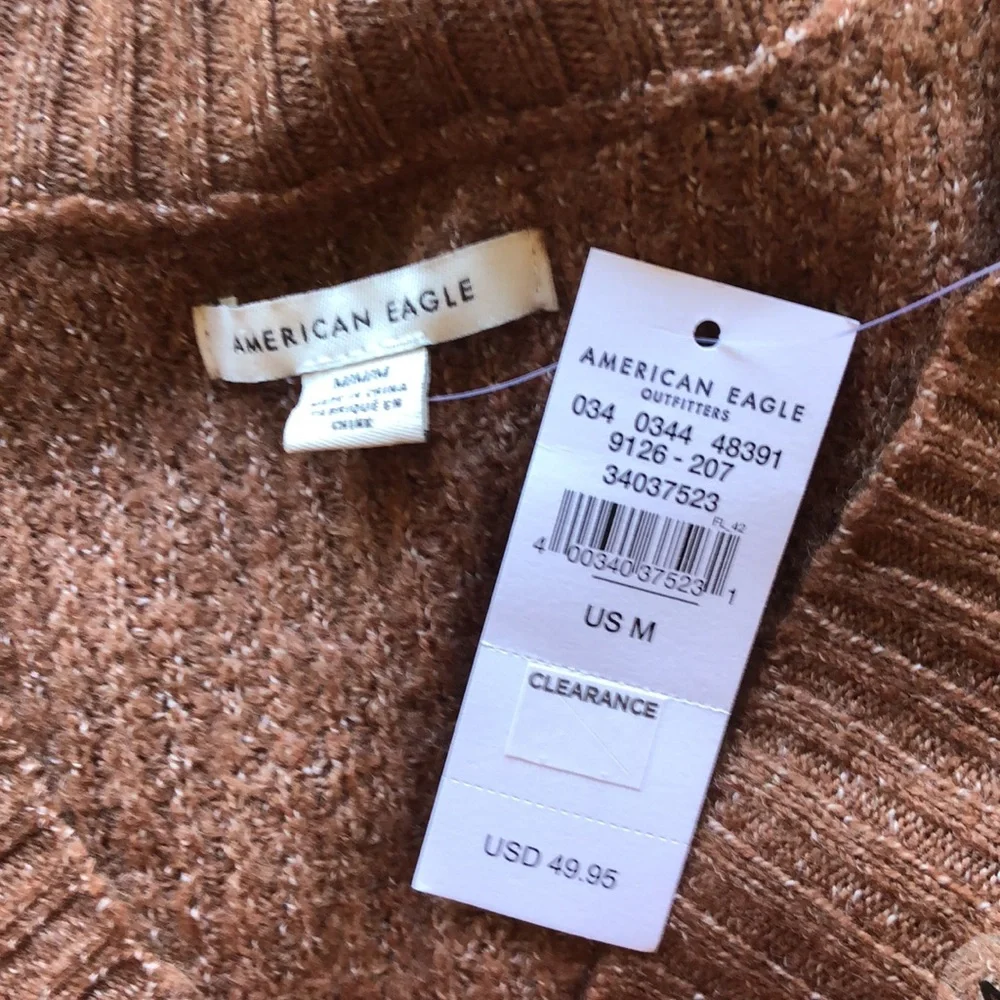 🔥NWT🔥 American Eagle Outfitters Women’s Oversized V-Neck Sweater - Picture 5 of 8
